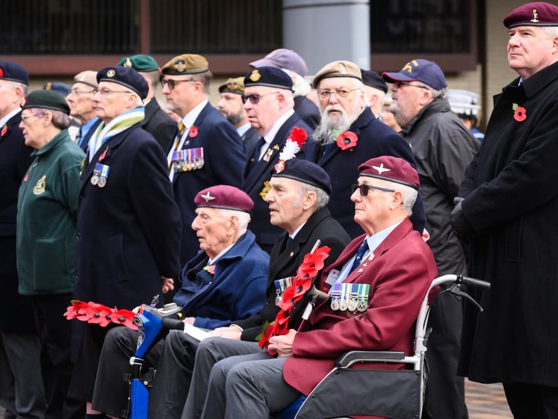Pictured is: Veterans
Picture: Keith Woodland (121121-44)