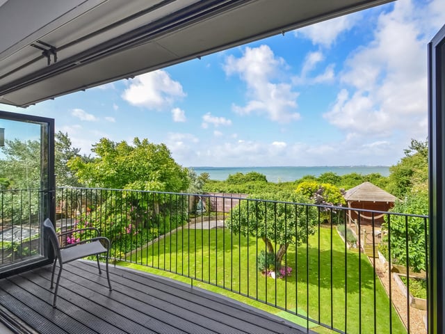 The Drift House has four bedrooms and overlooks Langstone Harbour. Picture: Fine and Country