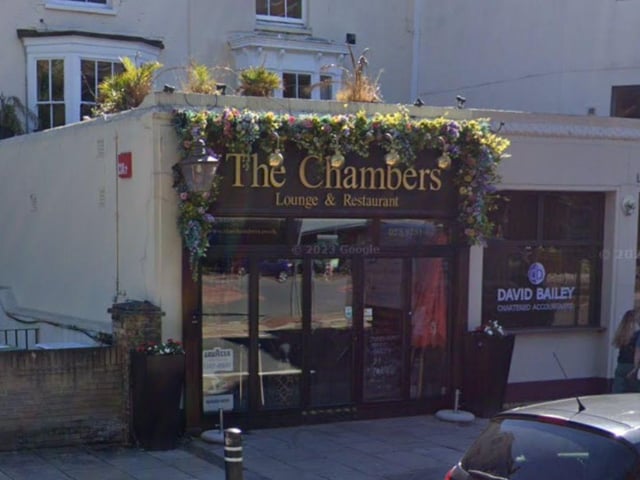 The Chambers at 27 Landport Terrace, Southsea, has a 4.3 rating based on 441 reviews. The venue is offering a Christmas day menu costing £95 per person for three courses and it is also offering a Festive Party Menu.