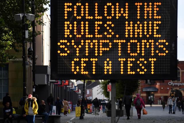 Surge testing to take place in Hampshire. Picture: OLI SCARFF/AFP via Getty Images