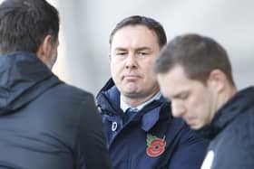 Derek Adams insists it is a 'travesty' after Morecambe were unable to beat Pompey on Saturday.