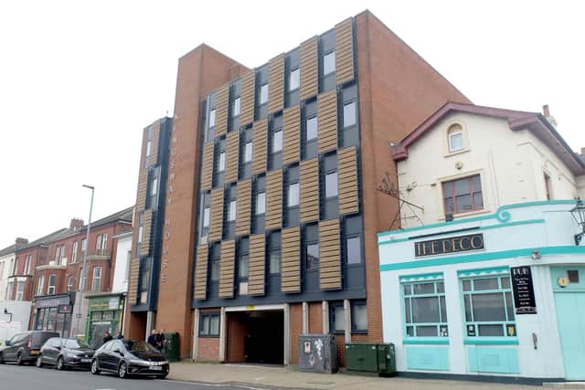 Kingsway House student block, Elm Grove, Portsmouth on 30 November 2020.
Picture: Habibur Rahman