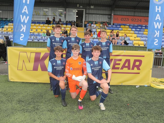 Pickwick Youth Pumas Blue U15s at the Havant and Waterlooville FC Summer Tournament. Picture: Dave Haines