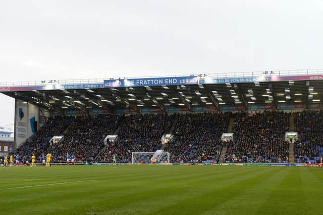 The Fratton End could be used to facilitate safe standing at Fratton Park.