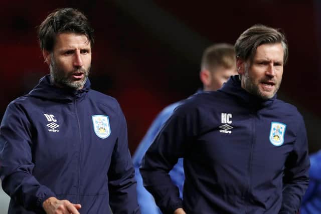 Danny Cowley, left, and Nicky Cowley. Picture: Naomi Baker/Getty Images