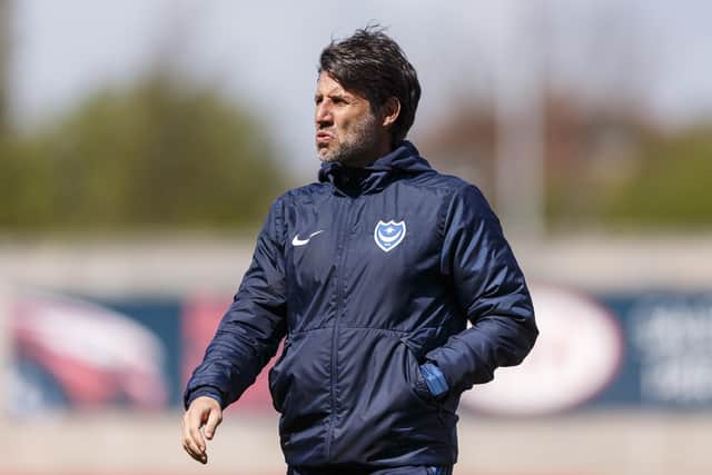 Pompey boss Danny Cowley
