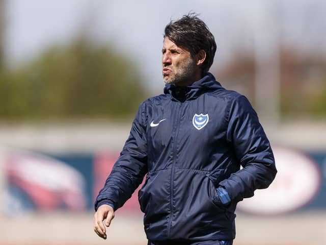 Pompey boss Danny Cowley