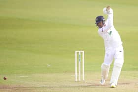 Ian Holland batting during his innings of 65 in the friendly against Sussex at The Ageas Bowl last week. Photo by Warren Little/Getty Images.