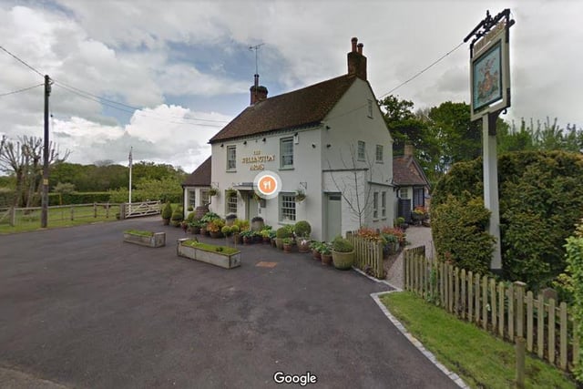 This pub can be found in Baughurst. Baughurst Road, S of village; RG26 5LP. The guide says: ‘Delightful little country pub-with-rooms with hands-on, hard-working owners, exceptional cooking and a friendly welcome; character bedrooms.’