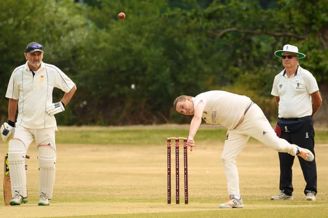 Sam Lindsay took four wickets for Fareham & Croton. Picture: Keith Woodland