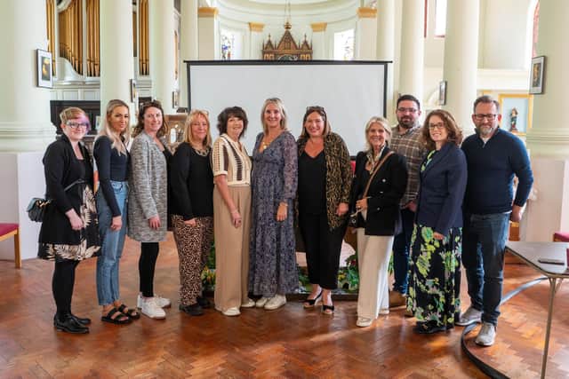 Caroline meets hair and beauty salon business owners from across the Gosport Constituency
