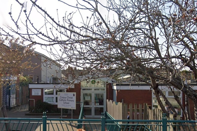 Corpus Christi Catholic Primary School had 66 per cent of pupils meeting expected standards for reading, writing and maths. The average score in reading was 107 and in maths it was 103.