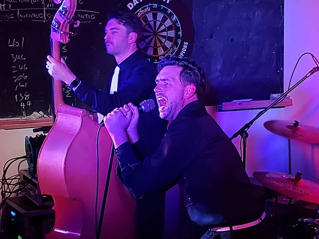The Caezars play their first gig in eight years at The Barn, Milton on April 13, 2024