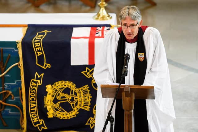 Pictured is: Dean of Portsmouth Cathedral, Dr Anthony Cane
Picture: Keith Woodland (190621-441)
