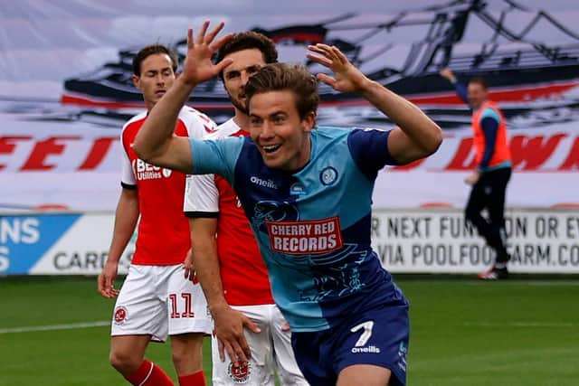 Wycombe's David Wheeler will face former club Pompey tomorrow when the Blues travel to Adams Park.  Picture: Clive Brunskill/Getty Images