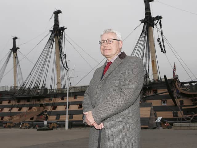 Professor Dominic Tweddle, head of the NMRN, has said the Royal Marines Museum has finally been sold. Photo: Habibur Rahman