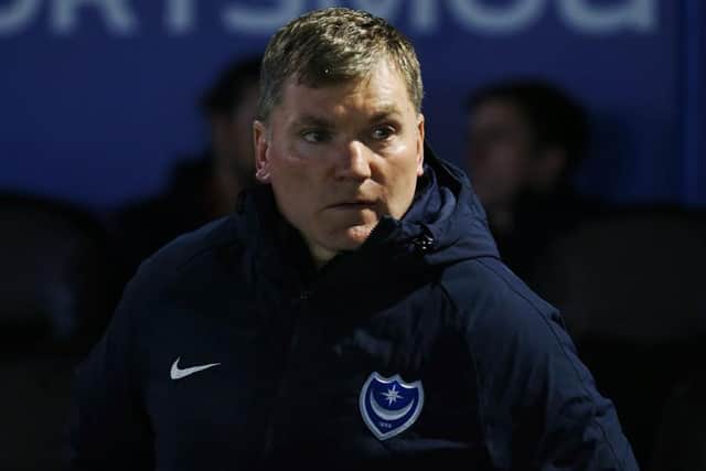 Pompey assistant boss Joe Gallen. Picture: Joe Pepler
