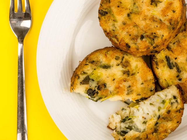 If you’re faced with an abundance of food you don’t know what to do with, you can’t go wrong with incorporating it all into a hearty dish of bubble and squeak. Mash up leftover potatoes, add your leftover vegetables and meat, season nicely and press your mixture into a lightly oiled muffin tin. Bake for around 40 minutes at 180C, or until golden and crispy.