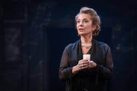 Tracy-Ann Oberman in The Merchant of Venice 1936. Credit: Marc Brenner.