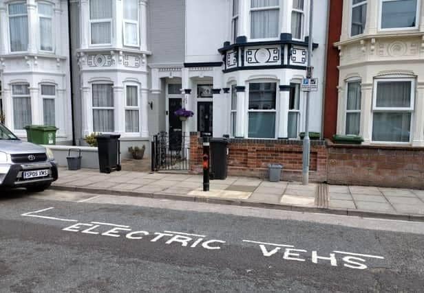 The charging units have been switched off