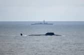 A Russian Severodvinsk-Class submarine, SEVERODVINSK surfaced north west of Bergen, Norway.  It transited down the coast of Norway.

HMS Portland was on the scene when she surfaced, and escorted the submarine before handing over to Norwegian coastguard and NATO units.