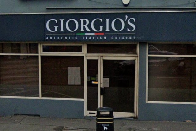 Giorgio's, 427-429 Sheffield Road, Whittington Moor, S41 8LT. Rating: 4.5/5 (based on 459 Google Reviews). "Great environment, lovely staff with amazing tasty food!"