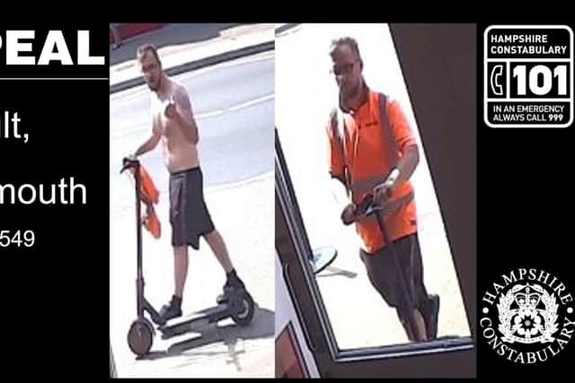 Images released by police. Picture: Hampshire Constabulary