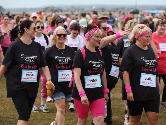 Cancer Research UK Race for Life on Southsea Common.Picture Stuart Martin (220421-7042)