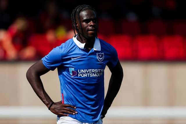 Jay Mingi was sent off for Maidenhead United against Yeovil last week. Picture: Rogan/JMP