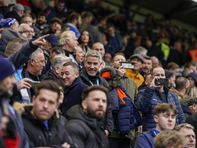 20,113 fans were packed into Fratton Park as Pompeym welcomed their biggest crowd into PO4 for more than 13 years