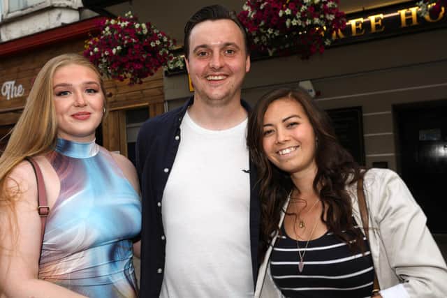 From left, Charlotte Andrews, Kieran Massey and Natasha Bellany
Picture: Chris Moorhouse (jpns 230721-21)
