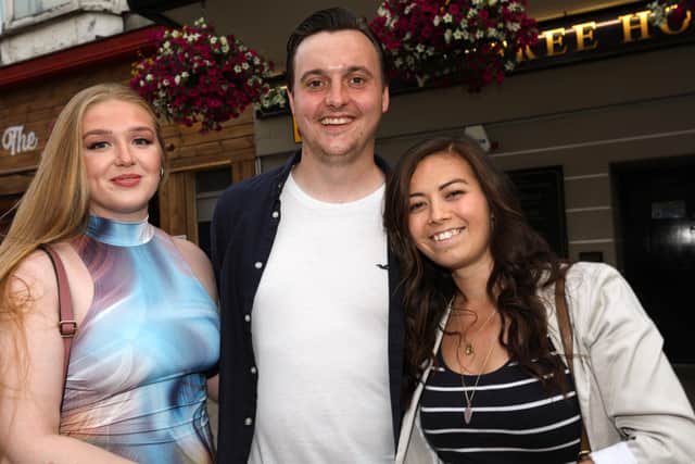 From left, Charlotte Andrews, Kieran Massey and Natasha Bellany
Picture: Chris Moorhouse (jpns 230721-21)