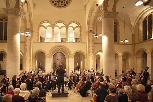 Solent Symphony Orchestra performing at Portsmouth Cathedral