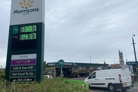 Morrison petrol station in Clarence Road, Hartlepool. 