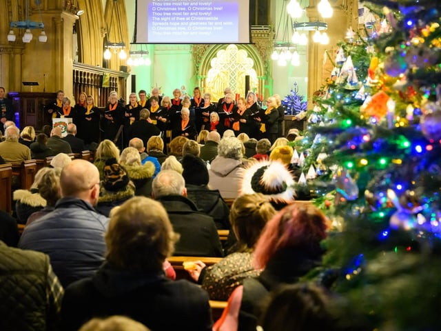 Pictured is: Looking towards the choirPicture: Keith Woodland (071221-48)