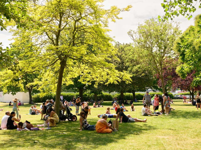 The city centre park is undergoing some TLC at the moment - but it remains a favourite with many Portsmouth folk