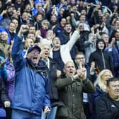 These travelling fans enjoyed Pompey's come-from-behind win at Reading