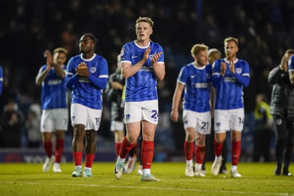 Terry Devlin could be one of two changes made by Pompey for tonight's game at Burton