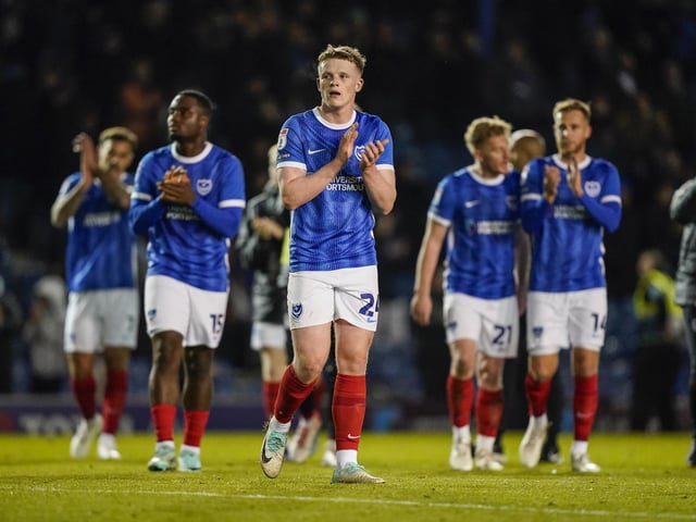 Terry Devlin could be one of two changes made by Pompey for tonight's game at Burton