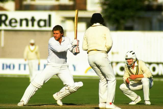 Robin Smith scored 18,984 first-class runs for Hampshire, including 49 hundreds, and 12,034 one-day runs, with 23 centuries.