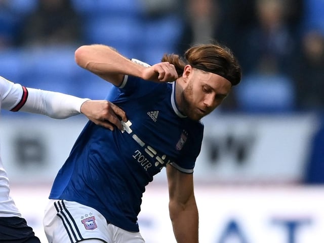(Right-wing back - Ipswich): Pace: 92; Shooting: 63; Passing: 60; Dribbling: 69; Defending: 58; Physicality: 65.
