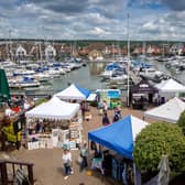The popular waterside markets are making a return to Port Solent. Picture: Paul Gonella/Strong Island