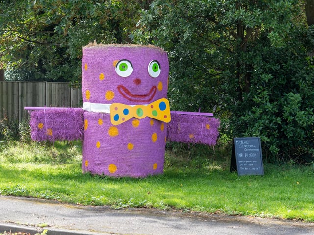 Mr Blobby, Hayling Island Scarecrow festival