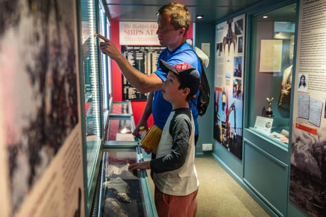 Hands on in Buckler's Hard Museum