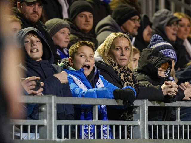 20,151 fans were packed inside Fratton Park for the goalless draw against Norwich.
