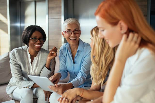 Flick says we need more women in positions of power in order to achieve a more equal society.