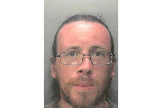Oliver Shoesmith was caught pleasuring himself at Portchester station