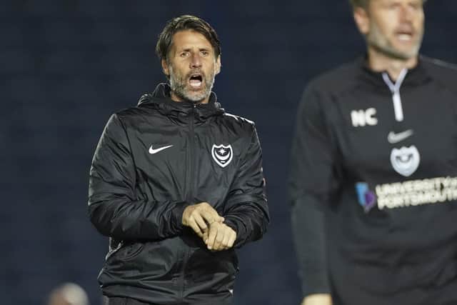 Pompey boss Danny Cowley currently has his fair share of injuries