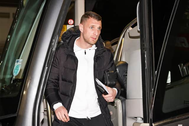 Former Pompey defender Lee Brown joined Wimbledon in January