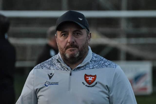 AFC Portchester boss Dave Carter